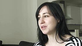 brooklyn strips and enjoys her body