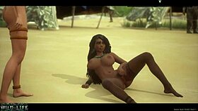 girl masturbates in public with cucumber