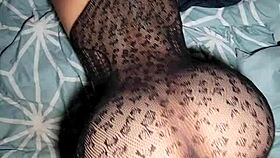 admiring the brunette's beautiful ass i hired yesterday