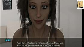 In WVM 39, John demonstrates strength by carrying three mature blonde girls with big asses.