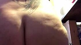 stretching my body for my big toy with girlfriend