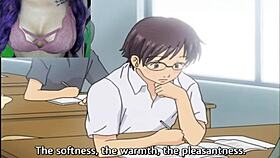 He fucks his two busty neighbors and falls in love in this hentai episode