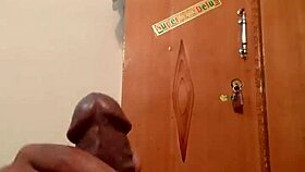 hot gay masterbation sex with wearing of wife silk gown