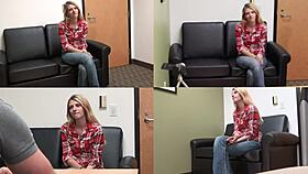 hazel haze wants porn money for choking and deepthroat fucking