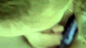 wife giving a great blowjob, licking balls, and rimming for cum on tits