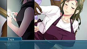 In this anime hentai, the japanese wife faces a big black cock deportation story.