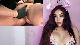 i'm watching angela's first slave scene, she's so horny and submissive, getting tamed with big tits