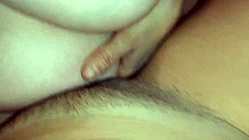 I’m Fucking Her Pussy with My Tits, So Hot!