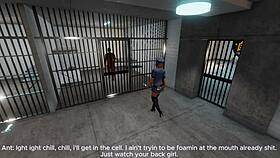 royal bbc prison story with angelicablackwater's big tits!