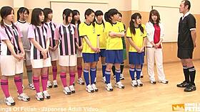 Japanese female team feels excited learning from their coach's instructions