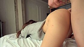 Warm Hot Babe Rides My Dick