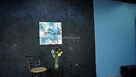 Behind The Scenes Look At A Fetish Model's Balloon Promo Shoot.