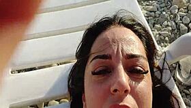 Sex on the beach in Cilento was wild with Italian chats! 🌊