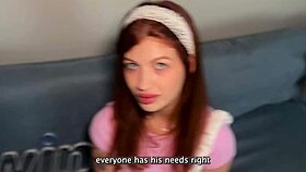 Hot Babysitter Begs for Hard Fucking After Acting Out