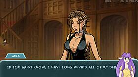 In Star Chanel 34 early part 94 she gets Lara from behind