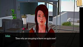 My new family 178, that erotic teen 18+ cartoon game with 3d anime hentai sex homemade scenes.