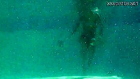 Naked petite babe masturbates, smoking hot