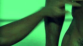 Business deal culminates in threesome anal fucking with muscular bodybuilder and tattooed hunk