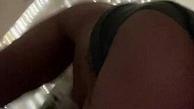 bobbi jo88 can't stop touching her skinny ebony body 😍