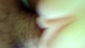 morning sex with real doll toy ends in cumshot close up