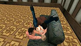 this cuckold goddess wife gets oral and cum all over