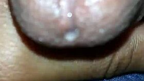 I feel my big cock throbbing as it unleashes a massive cumshot, filling the air with intense pleasure.