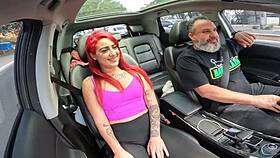 i'm walking sao paulo streets with naked ginger smith in car