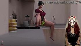 i'm the golden boy ep 6 and mommy's giving me a handjob outside in the hentai game