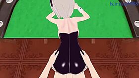 Hana Uzaki And Yanagi Uzaki Bunny Girl Intense Sex!