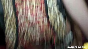 Stripper girl caught on hidden cam sucking and banging hard.