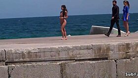 Bare Spanish Slave Paraded Through City Streets