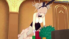 Himiko Toga and Izuku Midoriya in intense 3D hentai