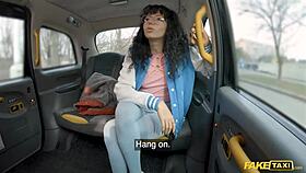 in the fake taxi, this barely 18 girl begs for her pussy to be stretched by a big cock