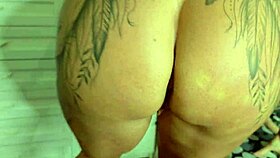 breaking my ass with a big clit bodybuilder tattoo quickie pussy milf big cock assfucking clit rimjob surprise