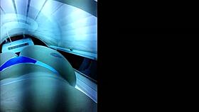 I Am Preparing For My Lover In The Tanning Booth, Getting Ready For Anal Fun.