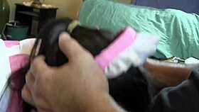 In this bdsm session, the slave undergoes forced feminization, transforming into a submissive crossdresser.