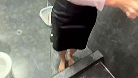 damn! step mom forced me to wash and cum hard!