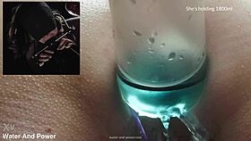 Scottish Violet Bee gags and gets enema in submissive scene