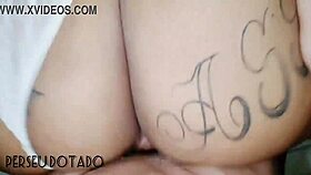 ebony bbw with huge ass rides skinny guy’s big cock. i can’t get enough of this!