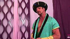 this blonde bitch with fake tits got screwed by a huge beef bayonet!