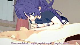 Blue Archive Thicc Thigh Yuuka 3D Hentai!