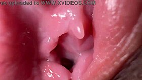 close up pussy spreading with dirty talk