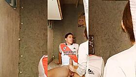 River Plate Player Fucks Big-Ass Brunette In Various Positions