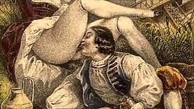 vintage erotic illustration