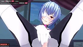 I-I saw Asuka Langley getting her anal developed in this anime