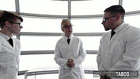 taboo teen 18+ gets cum facial in extreme fetish scene