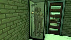 Wow! Enele Turei gets wild in a 3D cartoon passion scene.