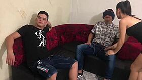 I surprise my husband for cheating, giving monster cock cunilingus, sex, blowjob, lick, and ass in 18-19 yo skinny.