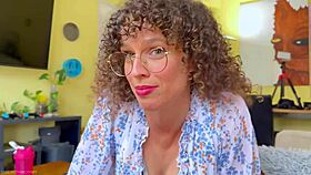 Stepmom bets you can't last in stockings