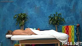 teen masseuse fucked hard in rubber